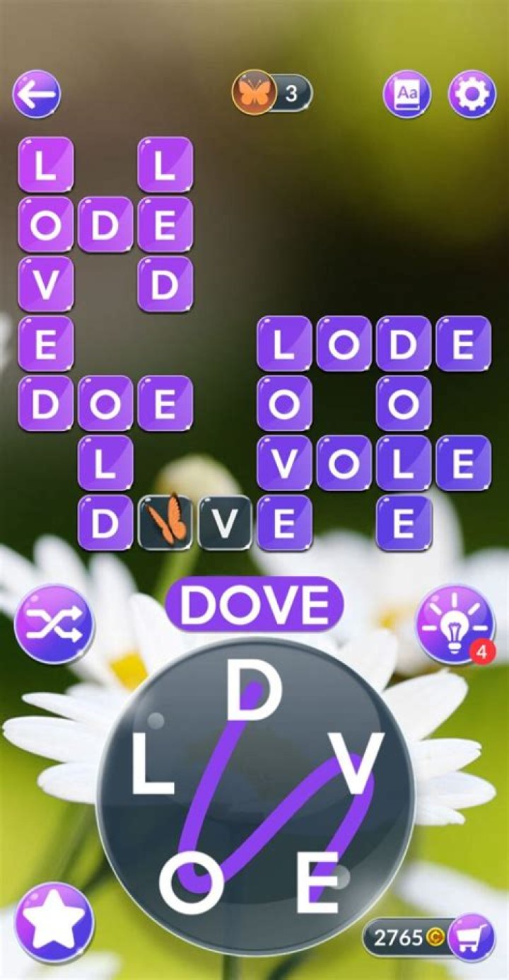 Wordscapes In Bloom Portrait-Wild 2 Answers • Game Solver