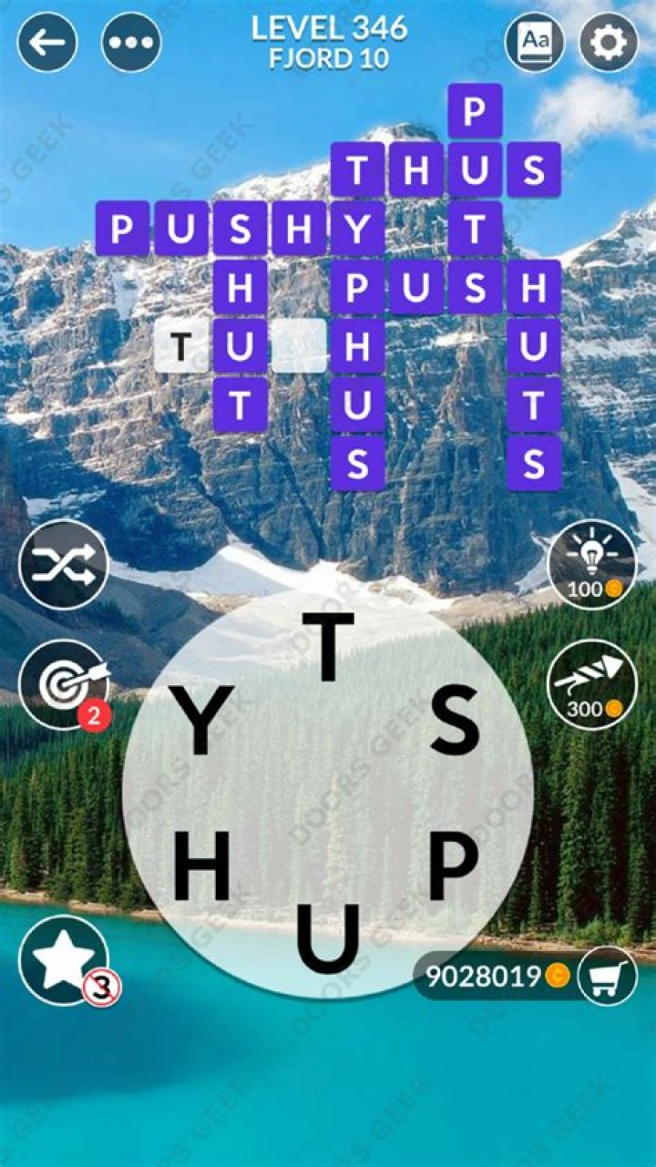 Wordscapes Level 346 Answers