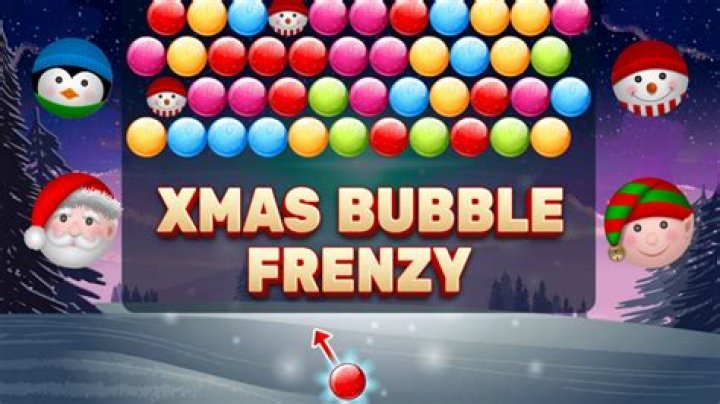 Xmas Bubble Frenzy - Bubble Games